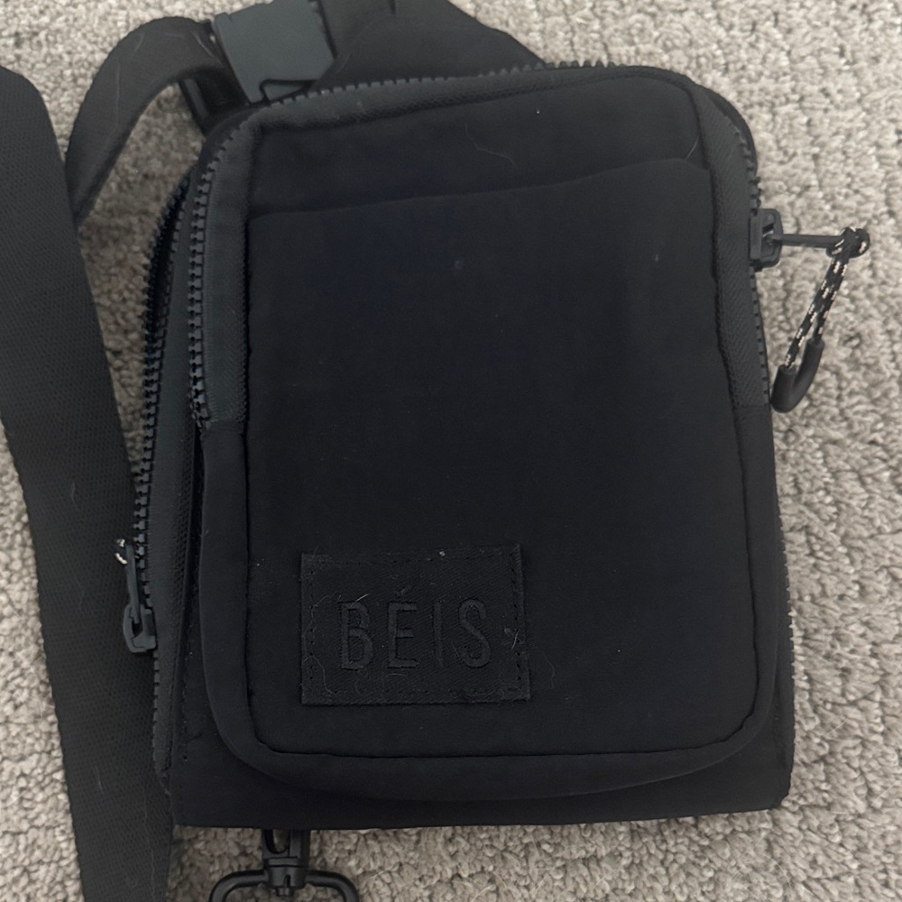 BEIS Black Sport sling bag